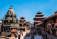 Kathmandu, the capital city of  Nepal